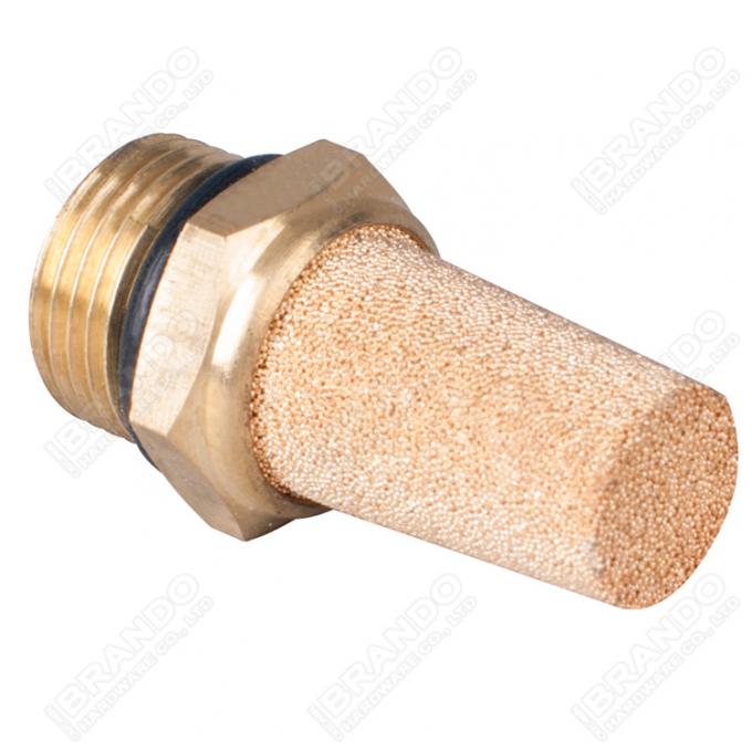 Aluminum Alloy Pneumatic Air Cylinder Silencer Muffler 1/8" 1/4'' 3/8''