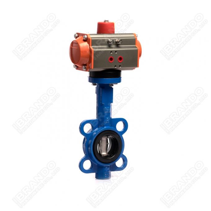 2 Way Pneumatic Actuator Ball Valve With Solenoid Valve Limit Switch