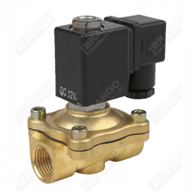 2 Inch Water Air Latching Coil Brass Solenoid Valve 6V 12V 24V DC