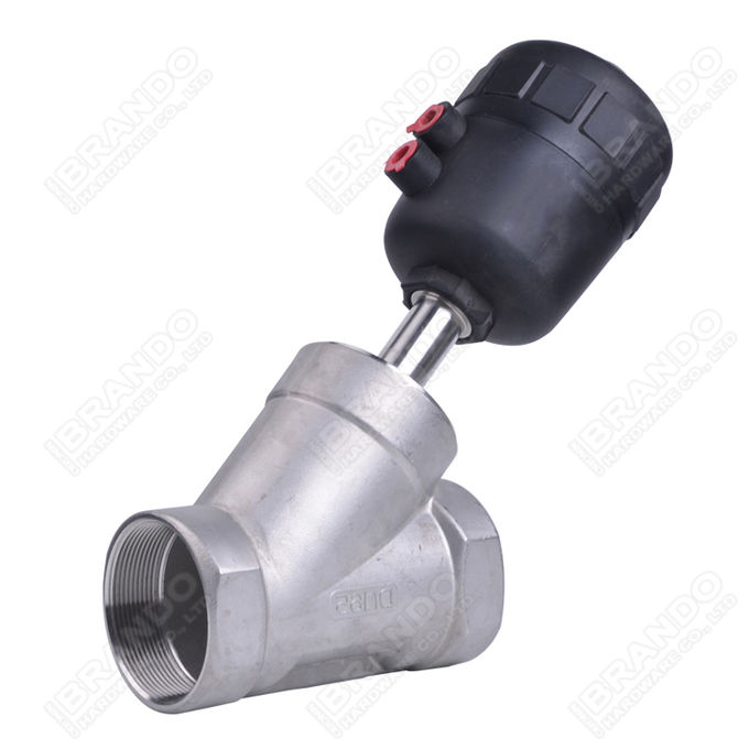 Pneumatic Angle Seat Valve