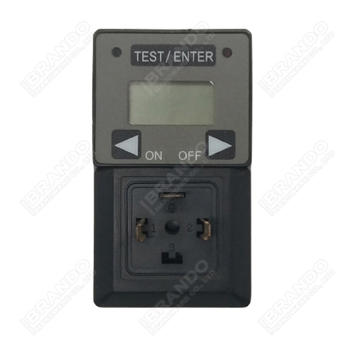 Auto Drain Solenoid Valve Digital Electronic Timer 720 Series DIN 43650A