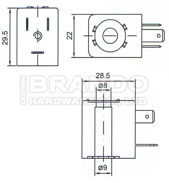 Pneumatic Air Solenoid Valve Armature Assembly Core Tube And Plunger