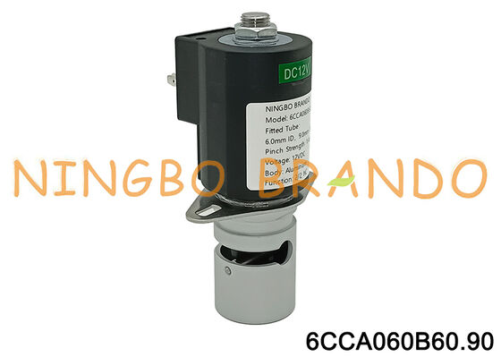 2 Way Pinch Valve Normally Closed Aluminum Solenoid Valve 12V 24V 110V 220V