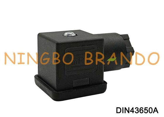 DIN43650A Solenoid Coil Connector 18mm 3 PIN DIN 43650 Type A