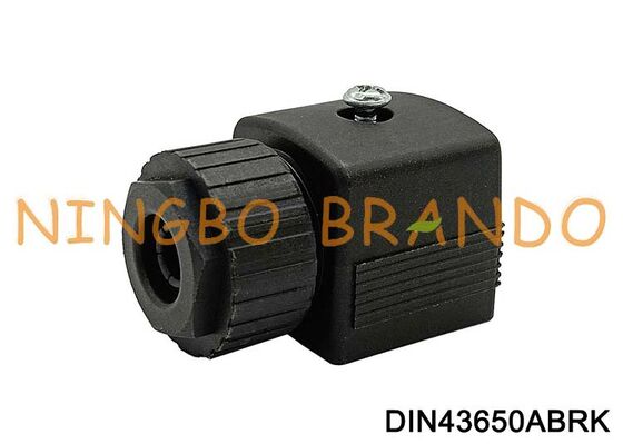 Burkert Type 2508 Solenoid Coil Cable Plug Connector DIN43650A 18mm DIN 43650 Type A