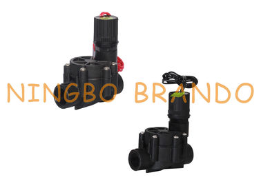 Drip Irrigation Sprinkler Electric Plastic Solenoid Valve 3/4