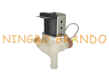 Adjustable Water Inlet Plastic Solenoid Valve For Coffee Machine 24VDC 220VAC