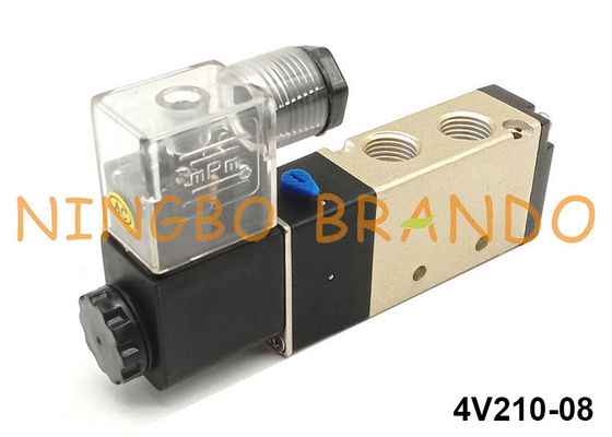 Airtac Type Pneumatic Air Solenoid Valve 1/4'' 4V210-08 AC220V AC110V