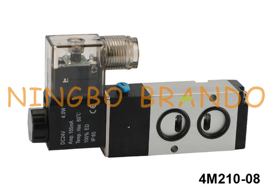 4M210-08 Airtac Type Namur Solenoid Valve Pneumatic 5/2 Way 24V 220V