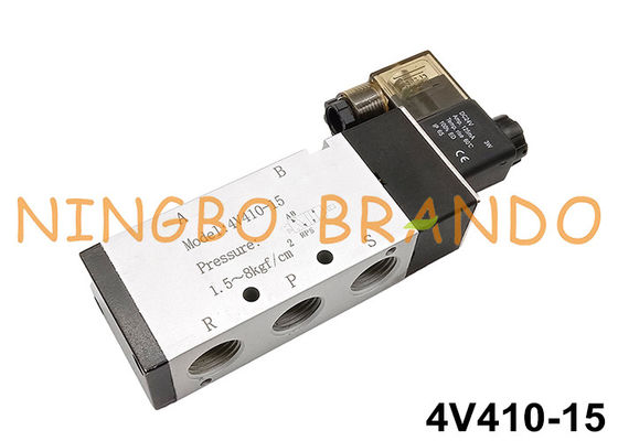 Internally Piloted Acting Pneumatic Solenoid Air Valve 1/2'' 4V410-15